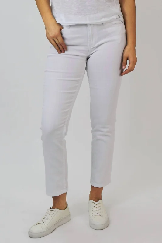 Women's Trendy Casual Clothes High Rise Gisele Skinny Jeans In Optic White