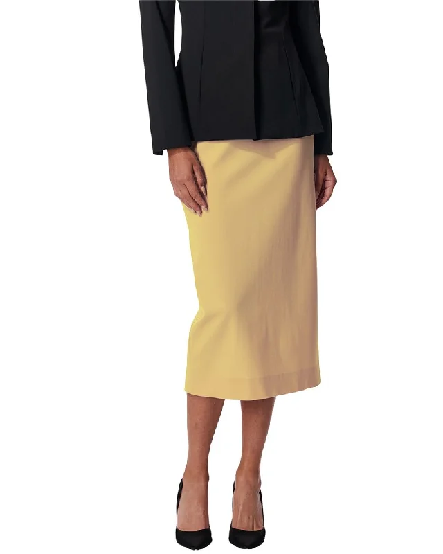 Women's Plus-Size Garments Carolina Herrera Wool-Blend Midi Skirt