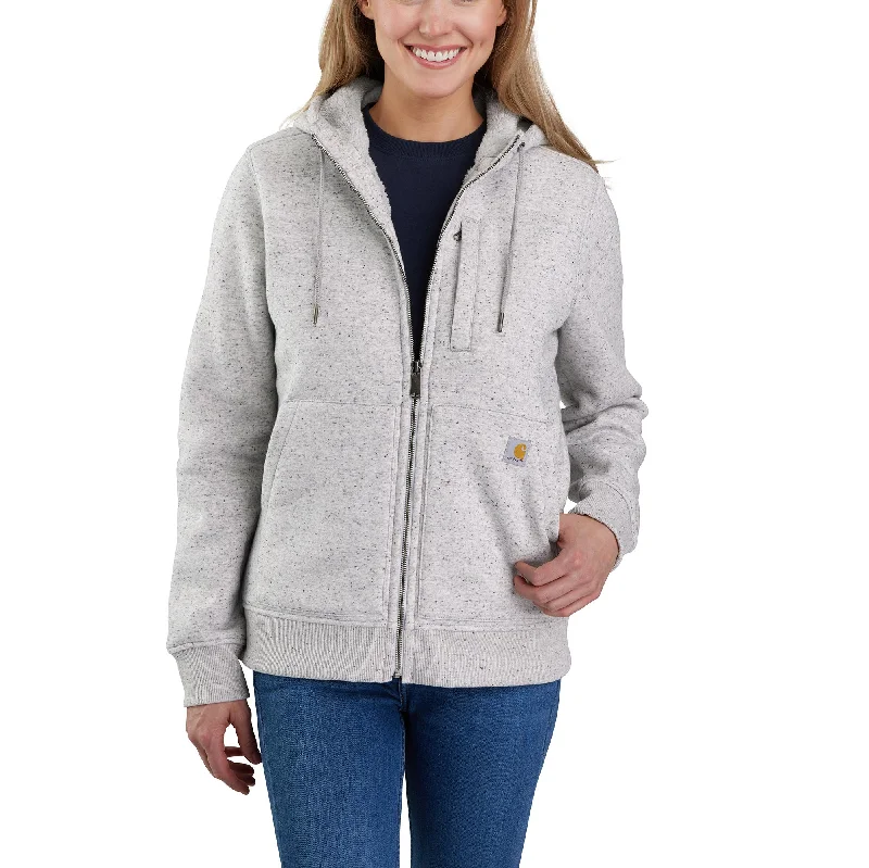 Sustainable Women's Apparel Carhartt Women's Relaxed Fit Sherpa-Lined Full-Zip Hoodie