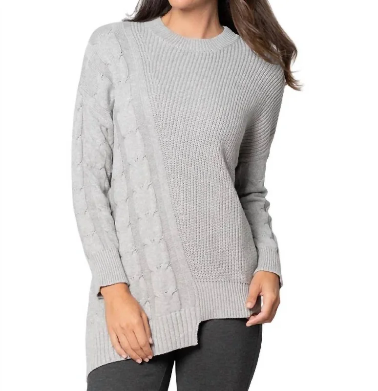 Casual Dresses for Women Made You Look Sweater In Light Gray