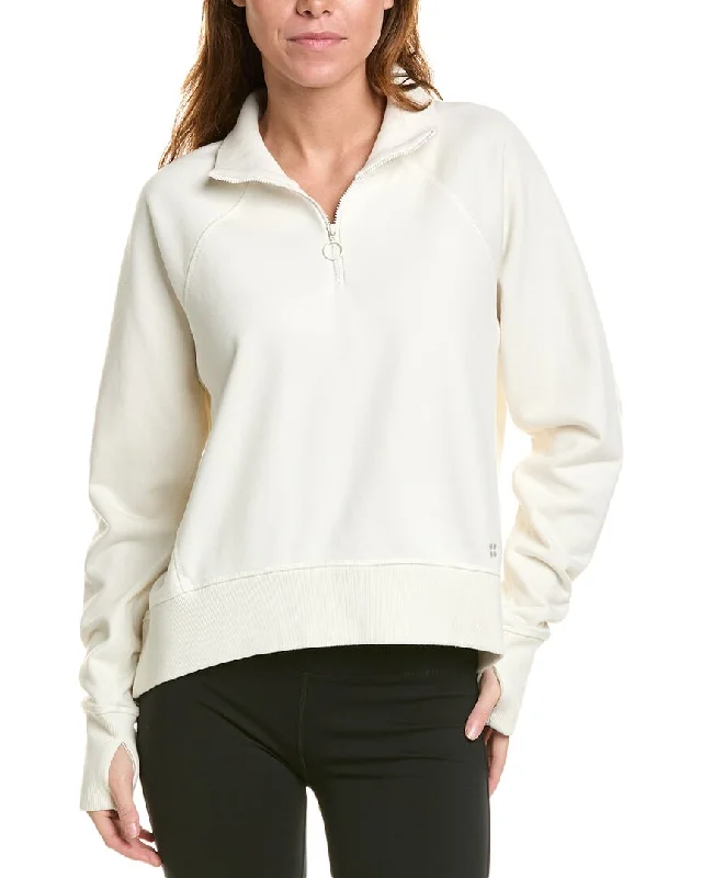 Exclusive Online Sale Sweaty Betty Revive Rib 1/2-Zip Pullover