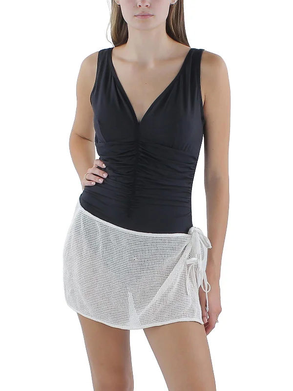 Affordable Women's Clothing Online Womens Crochet Mini Skirt Cover-Up