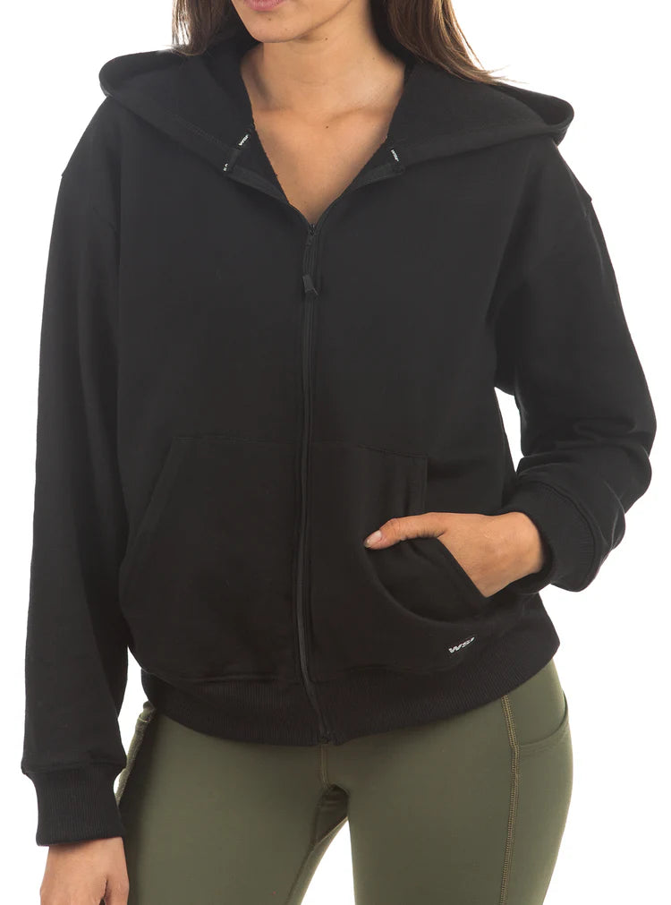 Women's Online Clothing Boutique Highland Fleece Full Zip Sweatshirt