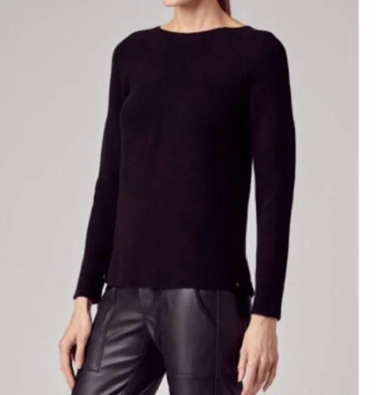 Women's Relaxed Clothes Carter Sweater In Black