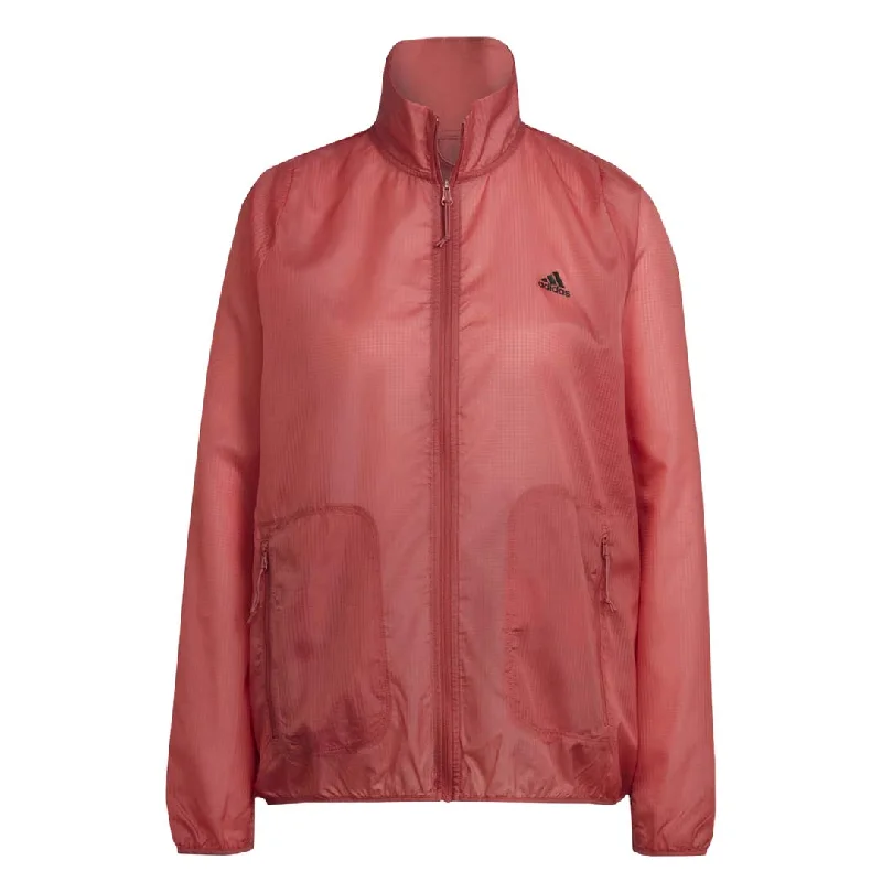 Chic Women's Clothing for Work and Travel adidas - Women's Run Icons Running Windbreaker (HK9115)