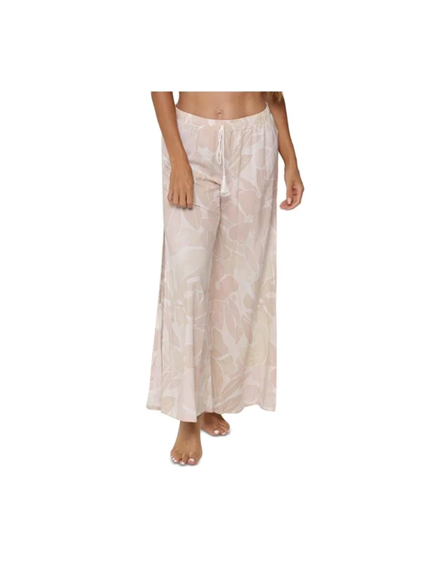 Trendy Outfits For Ladies Womens Printed Pants Cover-Up