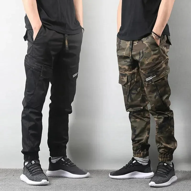 Trendy Women's Apparel Men Cargo Pants, Drawstring