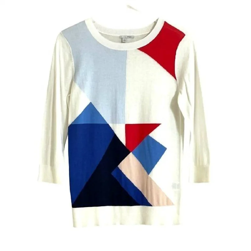 Women's Night-Out Outfit Women's Knit Lightweight Sweater In Multicolor