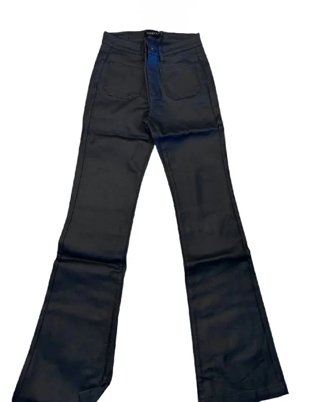 Vintage-Inspired Garments Women's Polyurethane Jeans In Blue