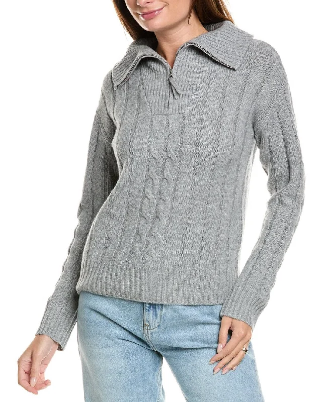 Women's Fashion Clothing Kier+J Wool & Cashmere-Blend Pullover