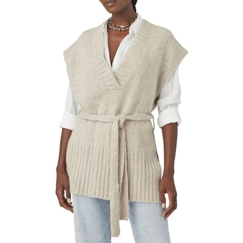 Women's Clothing For Special Occasions Margo Cashmere Vest In Oat