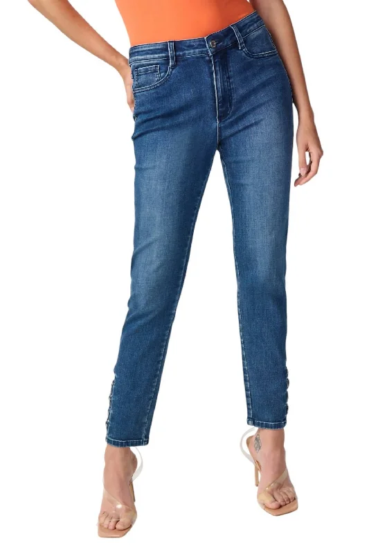 Exclusive Discount Slim Ankle-Length Jean In Denim Medium Blue