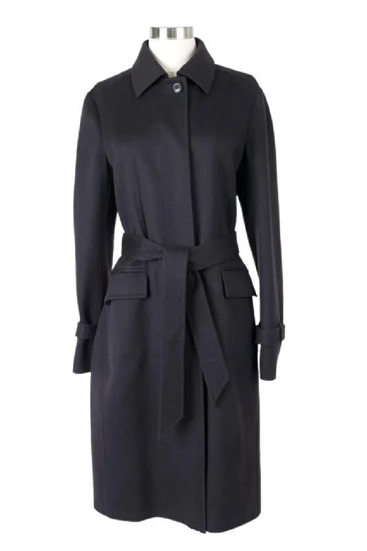 Outfits Ideas Cashmere Belted Dress Coat