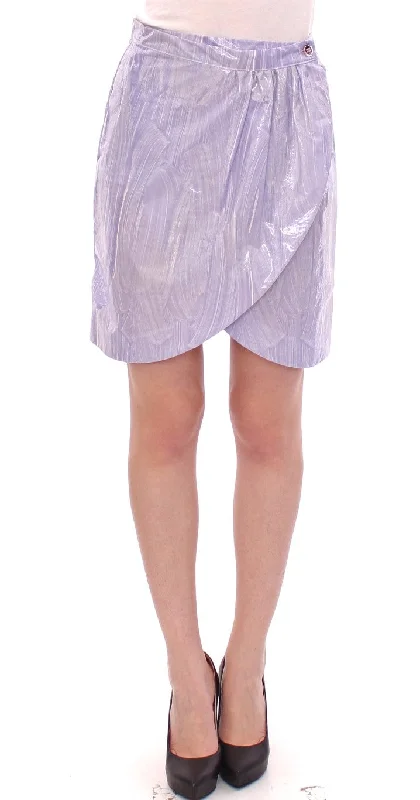 Women's Transitional Outfit Licia Florio  Viscose Above-Knee Wrap Women's Skirt