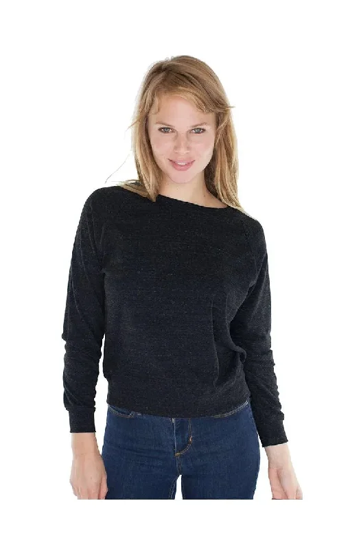 Flash Discount Triblend Long Sleeve Raglan Pullover