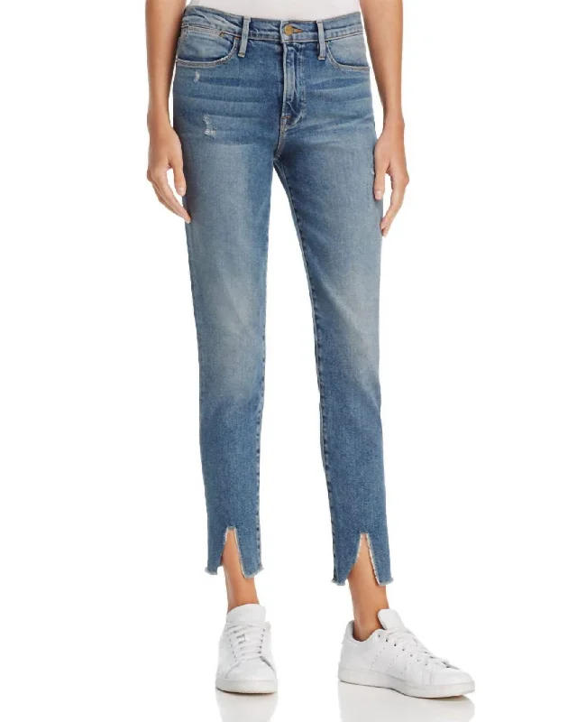 Flash Sale Or Flash Sales Le High Skinny Split Jean In Beckett