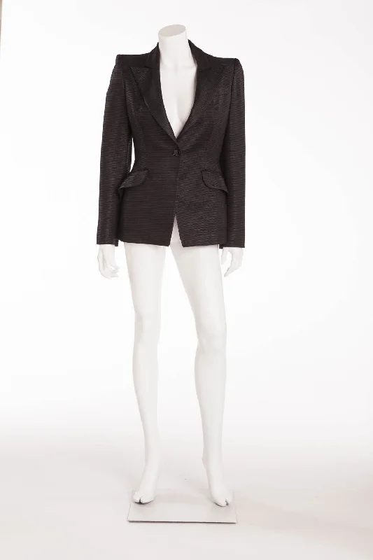 Chic Women's Clothing Original Alexander McQueen - Black Blazer - IT 42