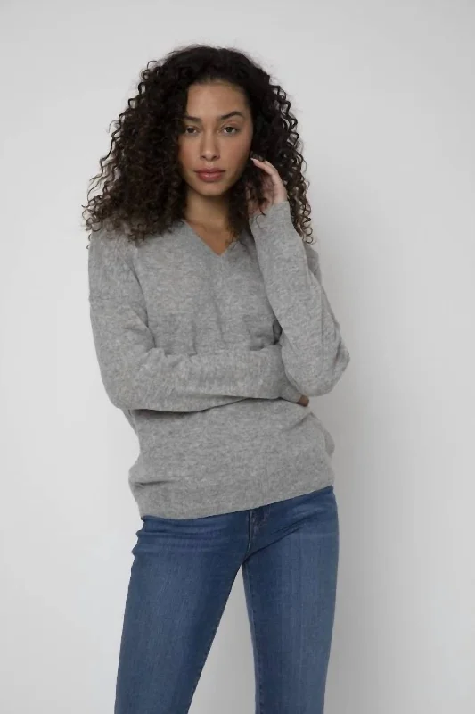 Women's Clothes For Work Events Londyn Sweater In Cement