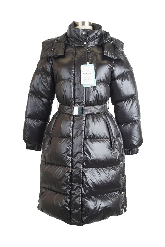 Classic Women's Clothing Styles Long Down Filled Parka