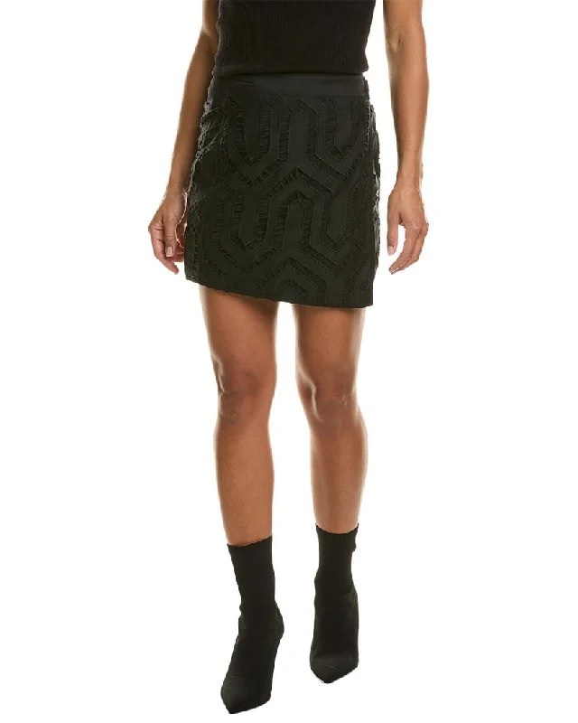 Women's Elegant Clothing Sets ALLISON Diamond Wrap Mini Skirt