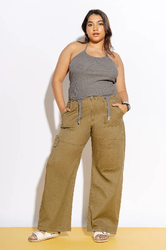 Charming Women's Outfit For Special Occasions Trooper Cargo Pants