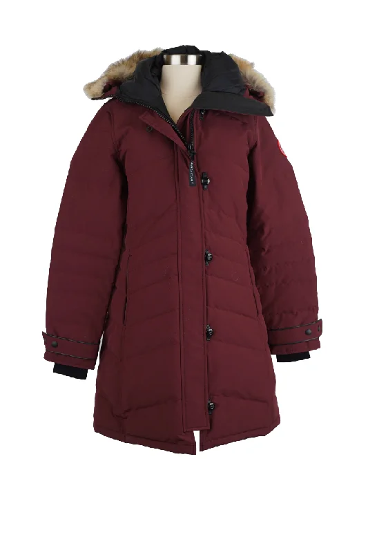 Women's Clothing With Trendy Designs Down Filled Puffer Jacket w/ Fur Hood