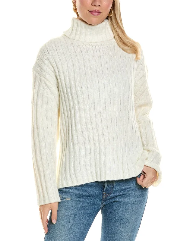 Luxury Women's Clothes Joseph A. Ribbed Turtleneck Sweater