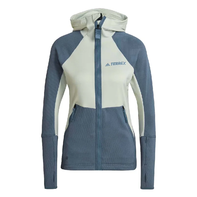 Women's Chic Apparel adidas - Women's Terrex Tech Flooce Hooded Hiking Jacket (HH9269)