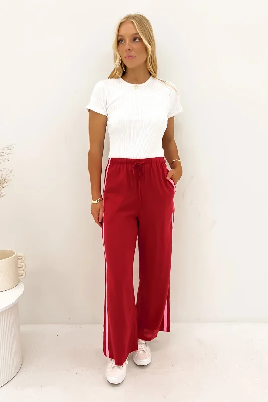 Women's Versatile Apparel Charlotte Pant Red