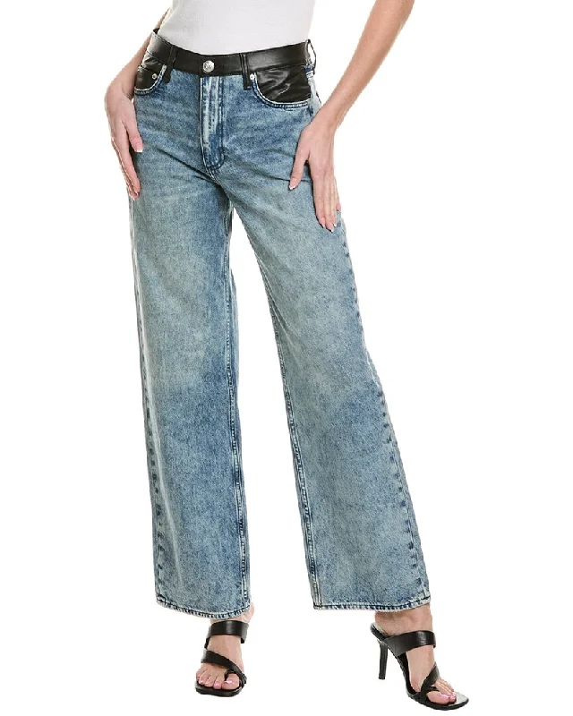 Clothing Woman rag & bone Shea High-Rise Lefferts Relaxed Straight Jean