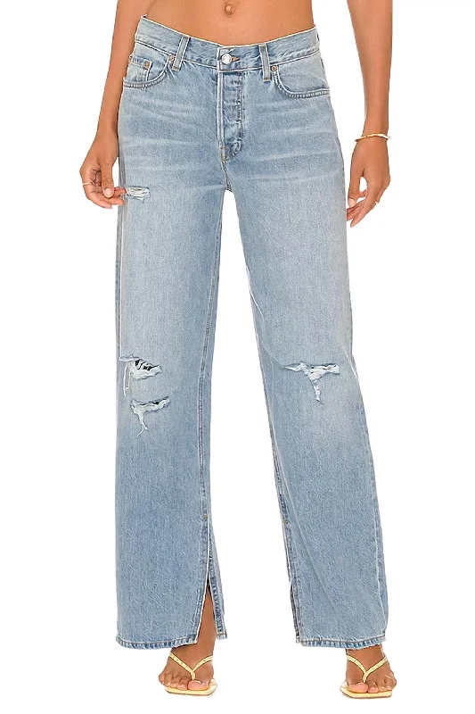 Flash Discount Liya Low Rise Boyfriend Jeans In Solana