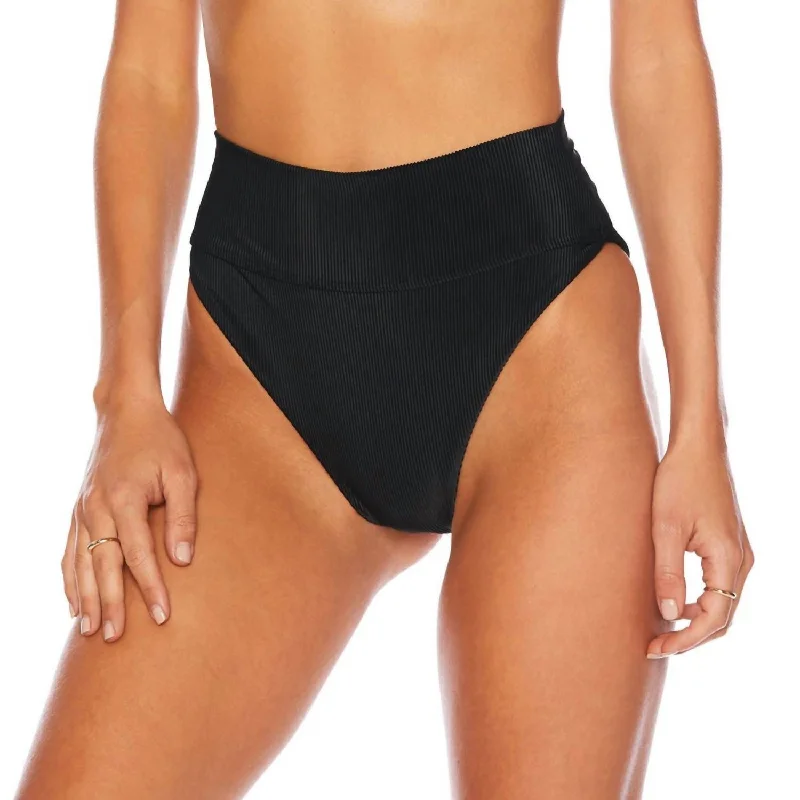 Comfortable Outfit For Women Highway Bikini Bottom In Black