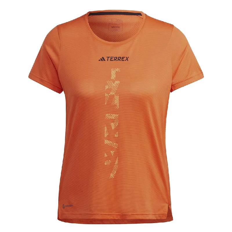 Women's Transitional Garments adidas - Women's Terrex Agravic Trail Running T-Shirt (HT9416)