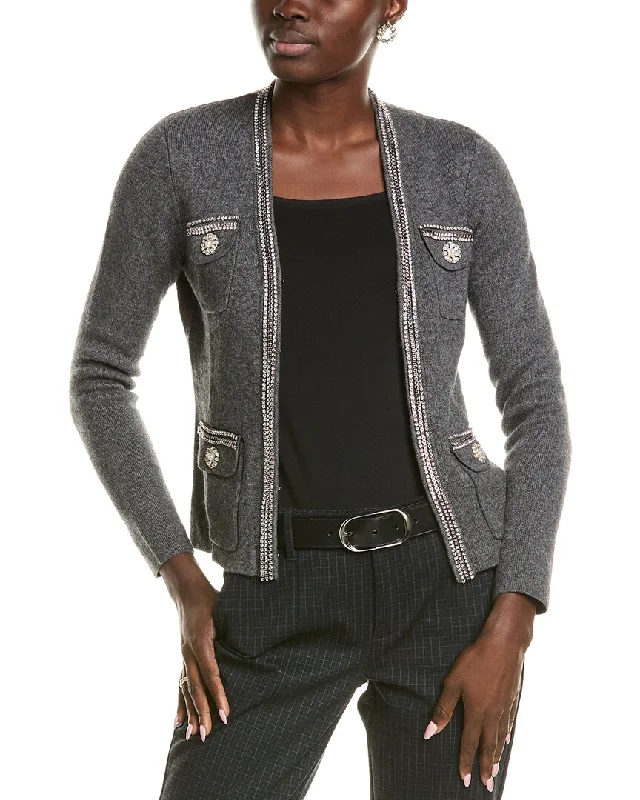 Women's Holiday Clothing sofiacashmere Wool-Blend Cardigan