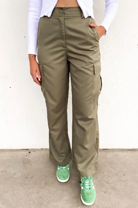 Affordable Trendy Clothes For Women Kourtney Cargo Pant Khaki