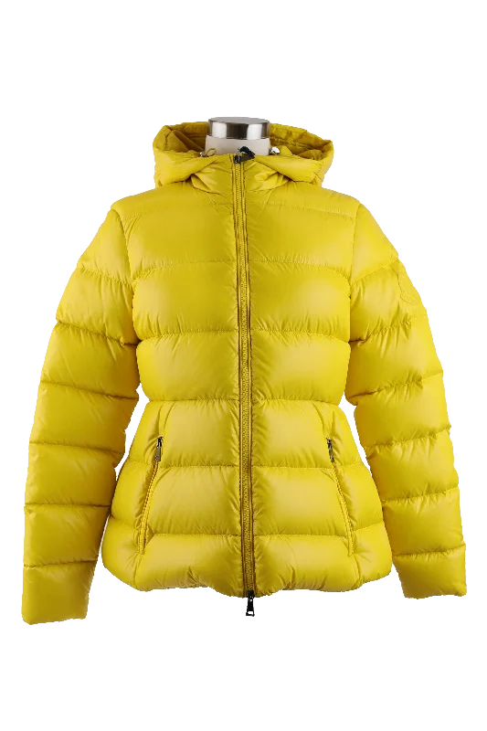 Women's Fashion Clothes Rhin Belted Quilted Down Puffer Jacket