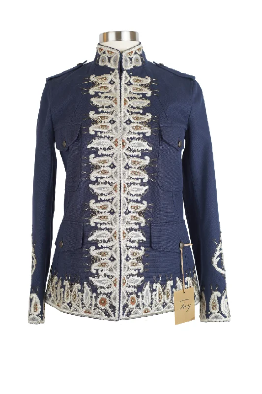 Affordable Fashion Clothing For Women Paisley Embroidered Coat Jacket