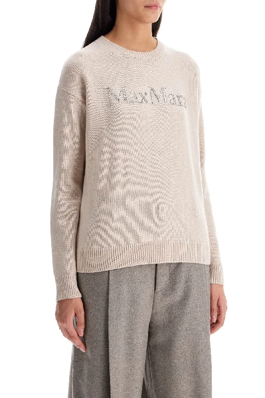 Luxury Women's Fashion S Max Mara 'kassel' Strass Logo